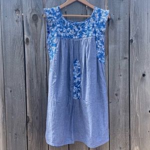 Mi Golondrina Embroidered Dress